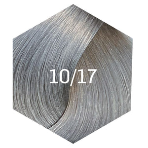 10/17 Platinblond Asch-Blau Silber
