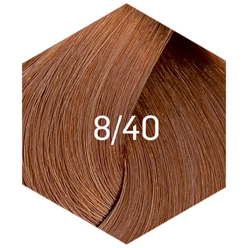 Lakmé Permanente Haarfarbe Collage 8/40 Hellblond Kupfer 60 ml