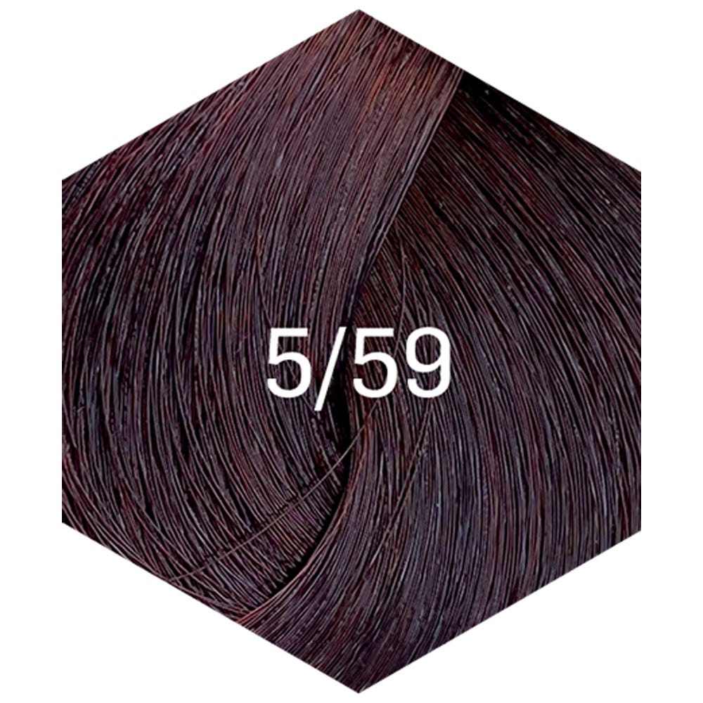 Lakmé Permanente Haarfarbe Collage 5/59 Hellbraun Mahagoni Rot 60 ml