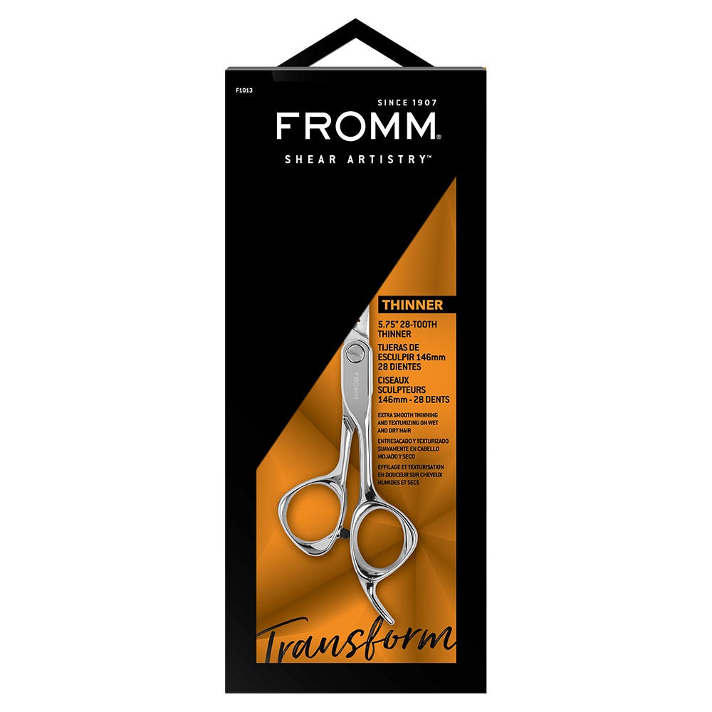 Fromm Shears Transform Modellierschere Silber 5.75 inch