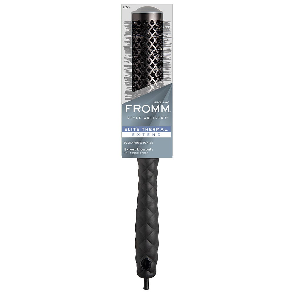 Fromm Brushes Elite Thermal Keramik Rundbürste mit langem Schacht 1.25 inch