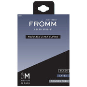 Fromm Latexhandschuhe Schwarz M