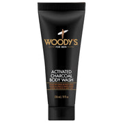 Woody's Activated Charcoal Body Wash 236 ml