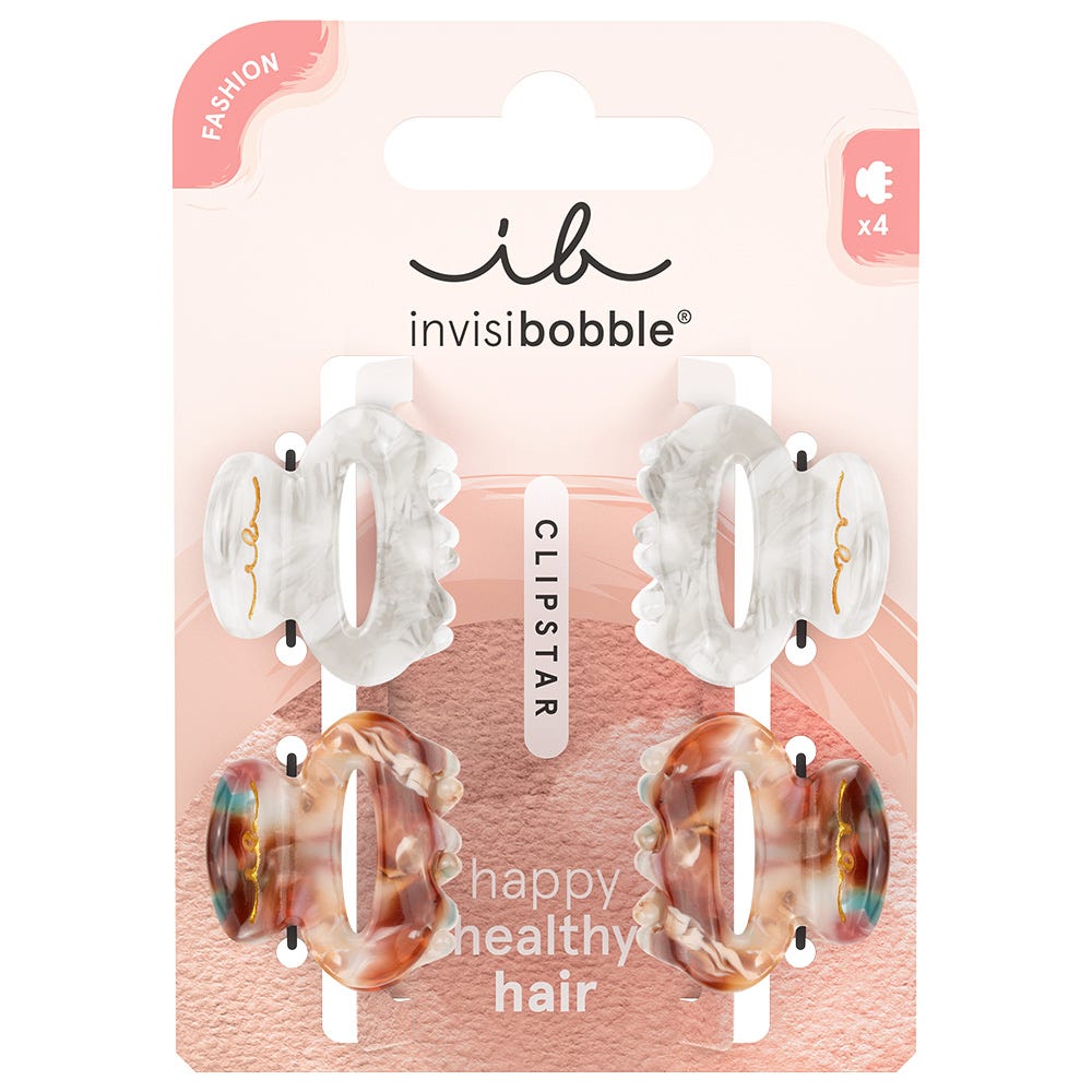 Invisibobble CLIPSTAR Petit Bijoux S 4 Stück