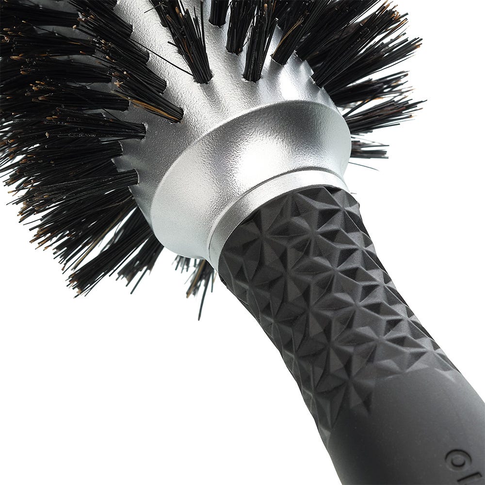 Olivia Garden Essential Blowout Soft Boar Bristles Silver 35