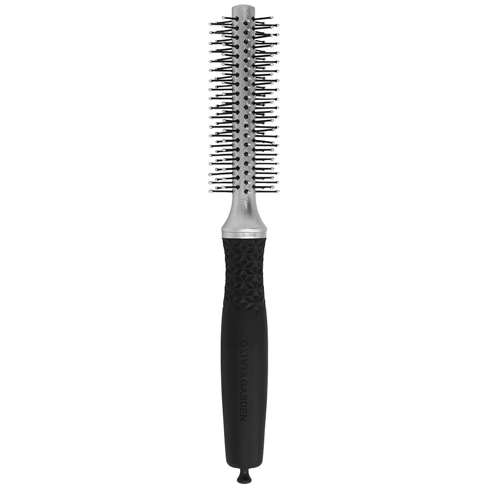 Olivia Garden Essential Blowout Soft Double Bristles Silver 10