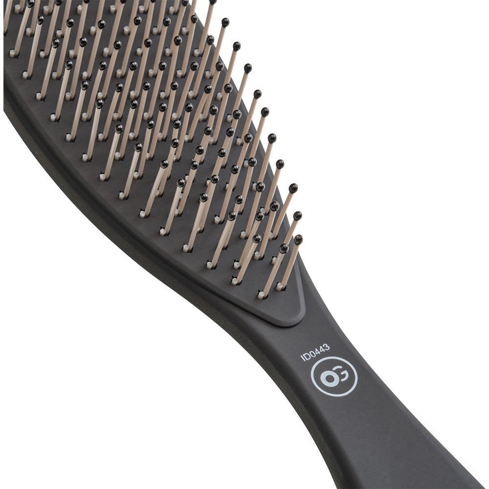 Olivia Garden Style Wet Thick Hair Bristles Matt Black