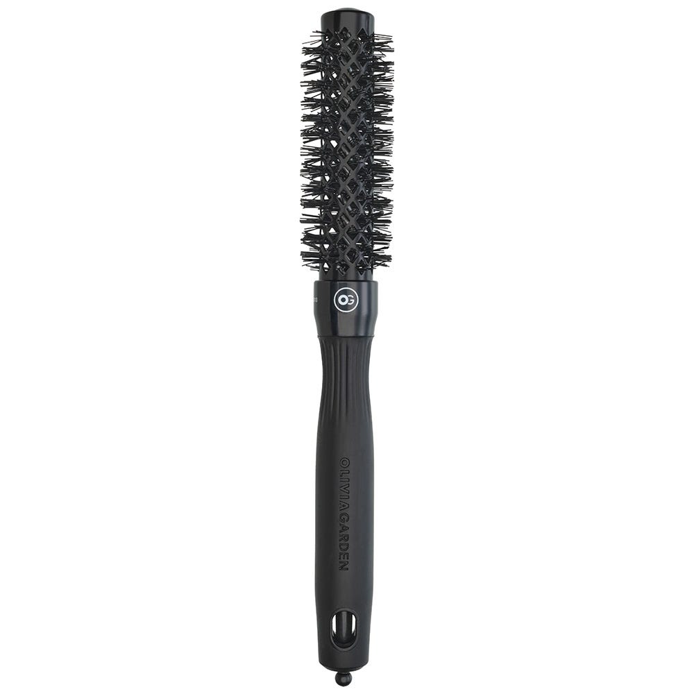 Olivia Garden Expert Blowout Shine Black 20 mm