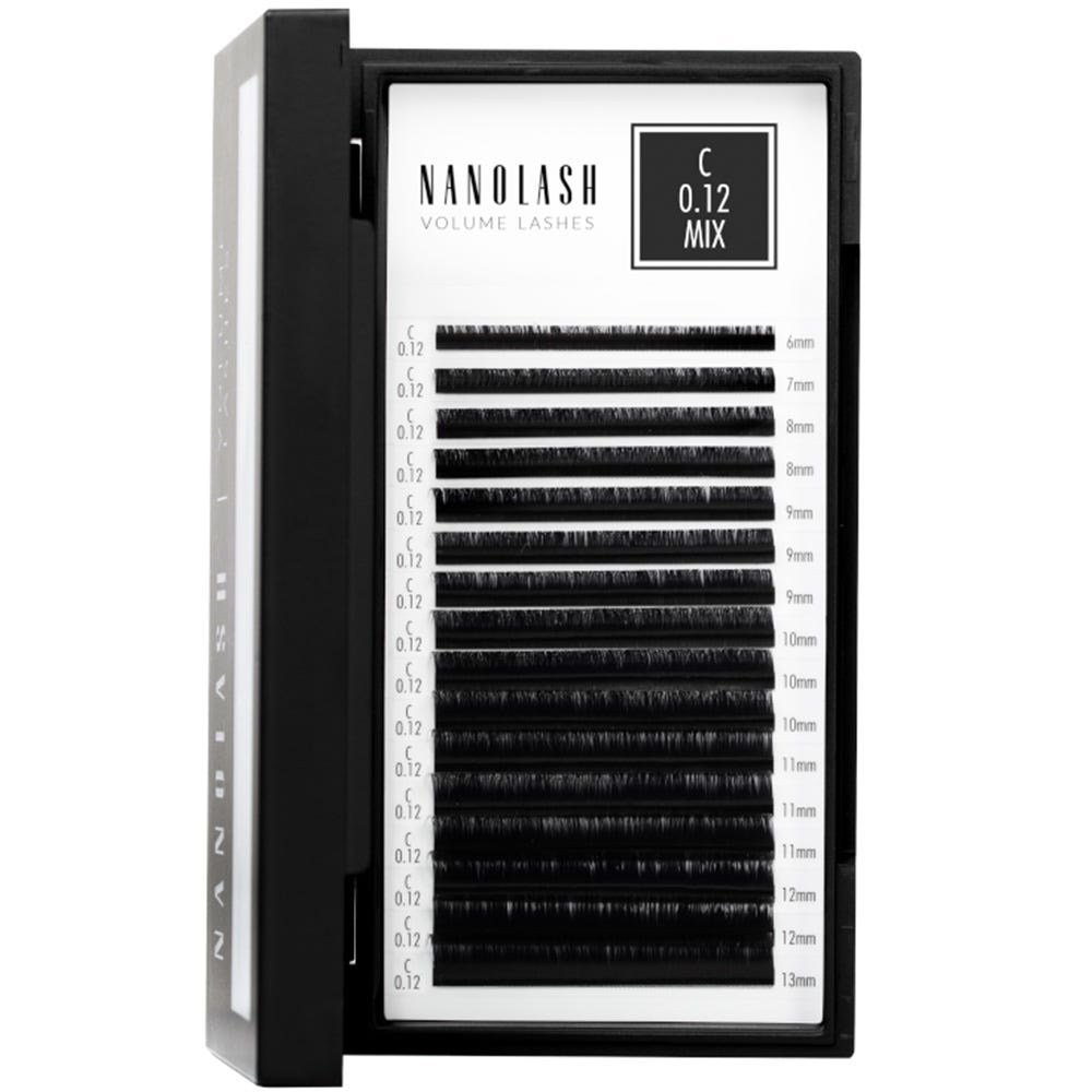 Nanolash Volume Lashes 0.12 C 6-13mm