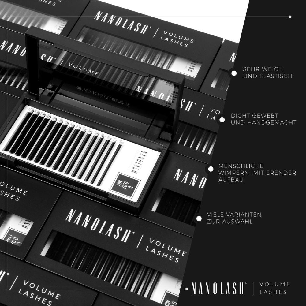 Nanolash Volume Lashes 0.15 D 6-13mm