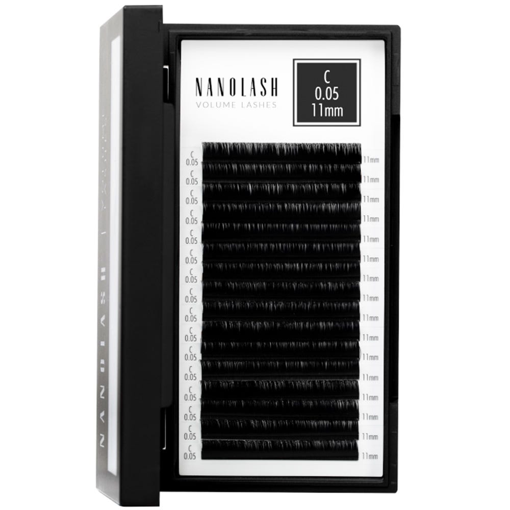 Nanolash Volume Lashes 0.05 C 11mm