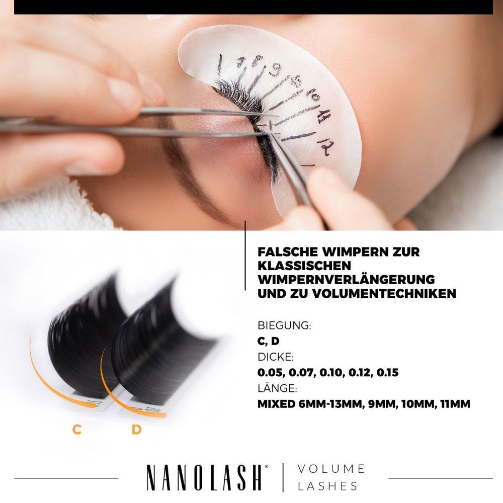 Nanolash Volume Lashes 0.07 D 10mm