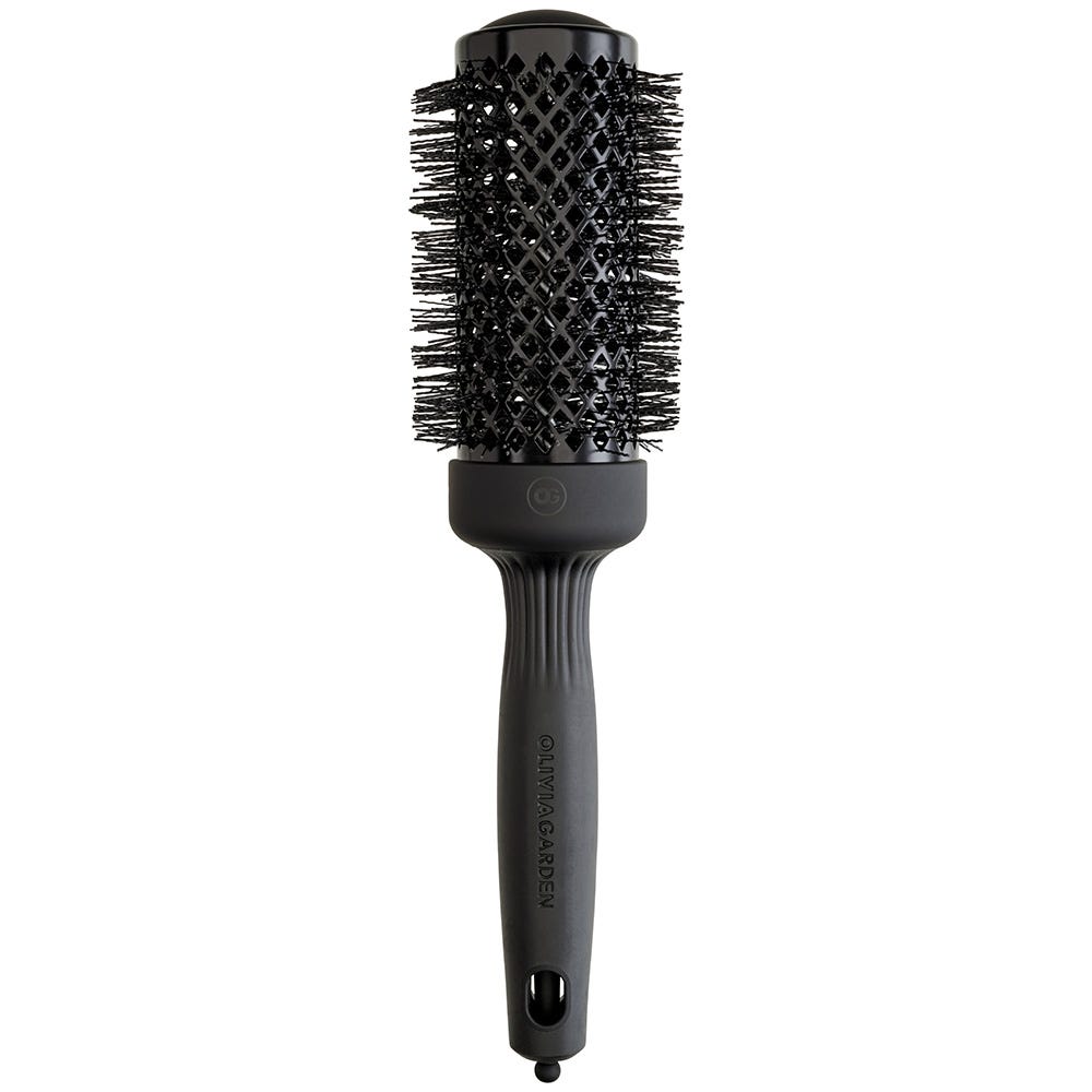 Olivia Garden Shine Wavy Bristles Black Label 45 mm Rundbürste
