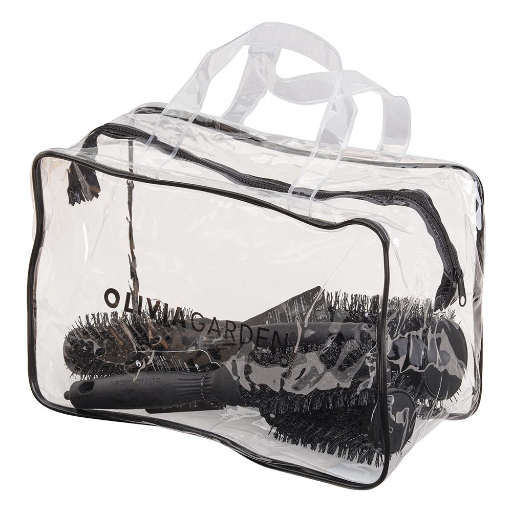 Olivia Garden Expert Shine Black Label Bag 4 Stück 