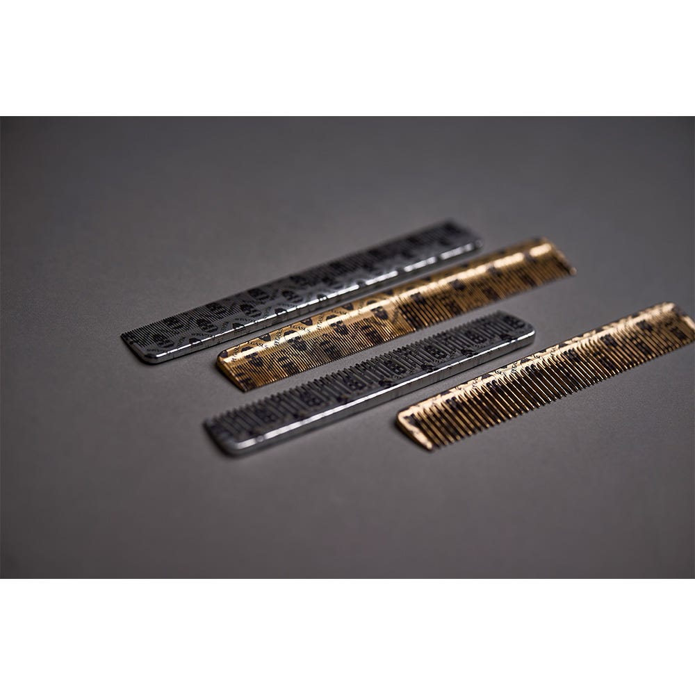 Pegasus Skulleto 201 gold Haarschneidekamm 17,5 cm