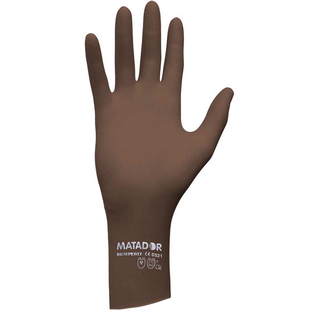 Fripac Semperguard Latex-Friseurhandschuhe Größe 8,5