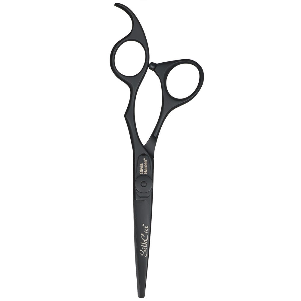Olivia Garden SilkCut Matt Black 2er Scherenset