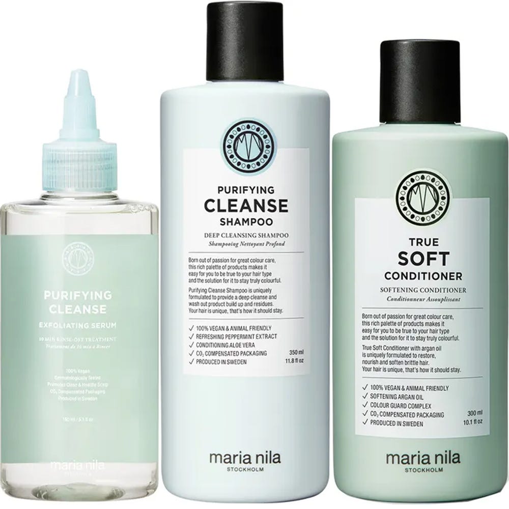 Maria Nila Purifying Cleanse & True Soft Bundle