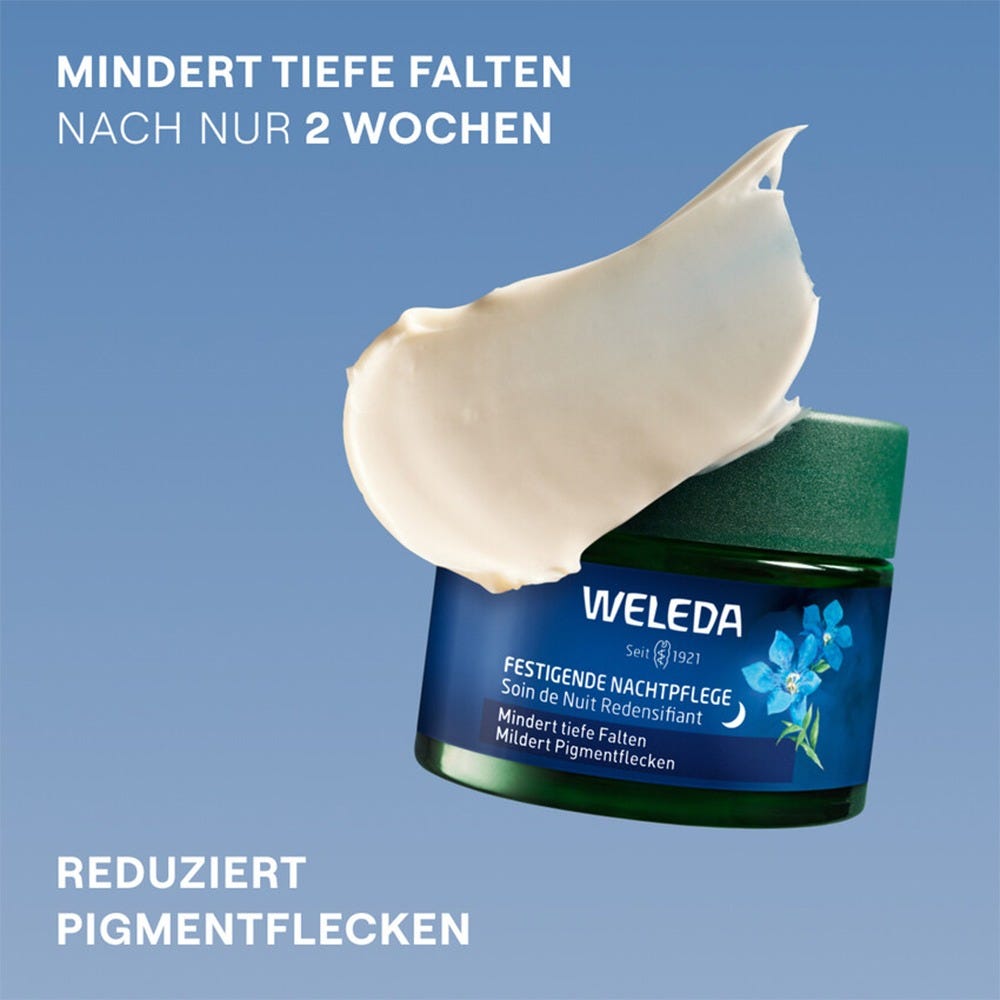 Weleda Festigende Nachtpflege Blauer Enzian & Edelweiss 40 ml