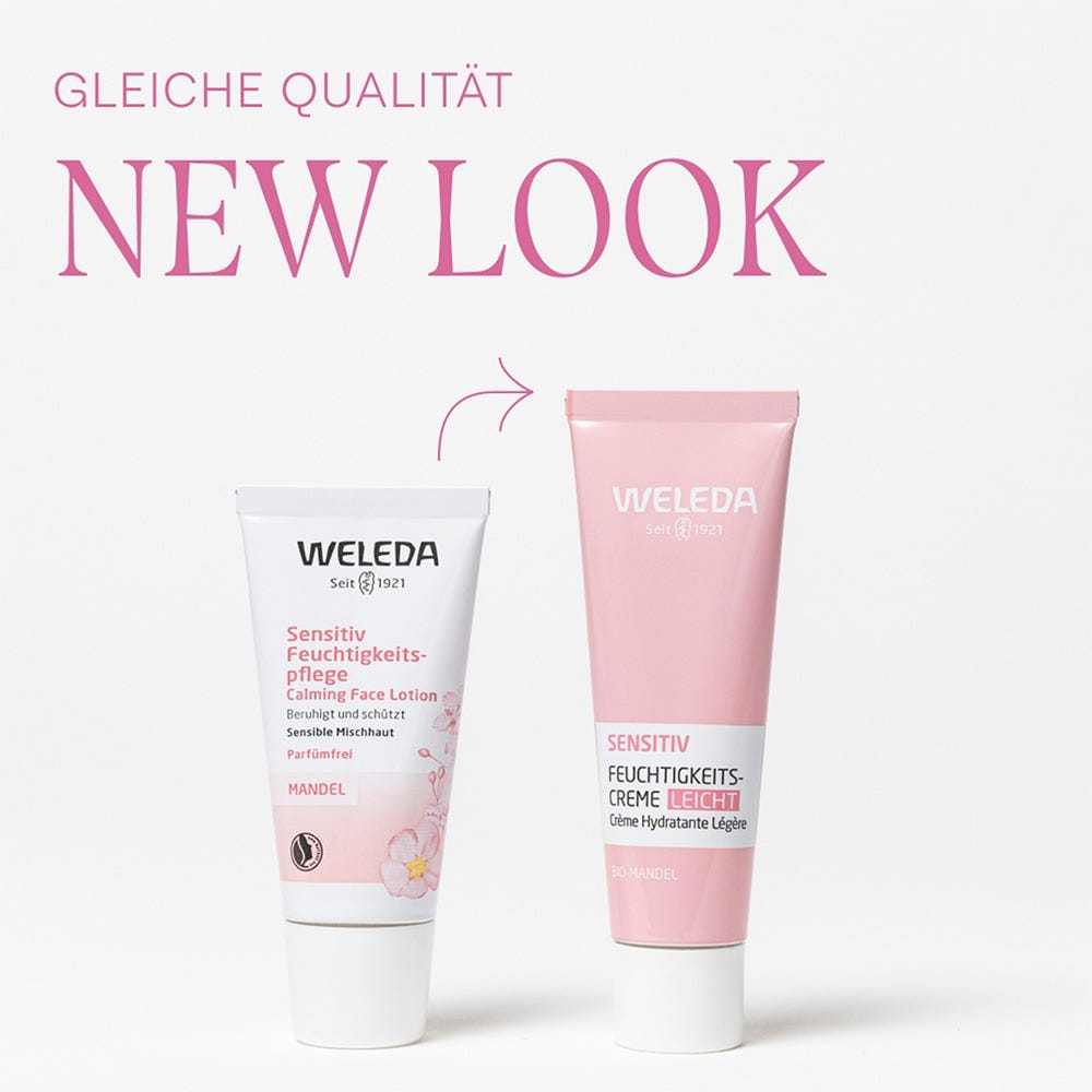 Weleda Sensitiv Feuchtigkeitscreme Leicht Mandel 30 ml