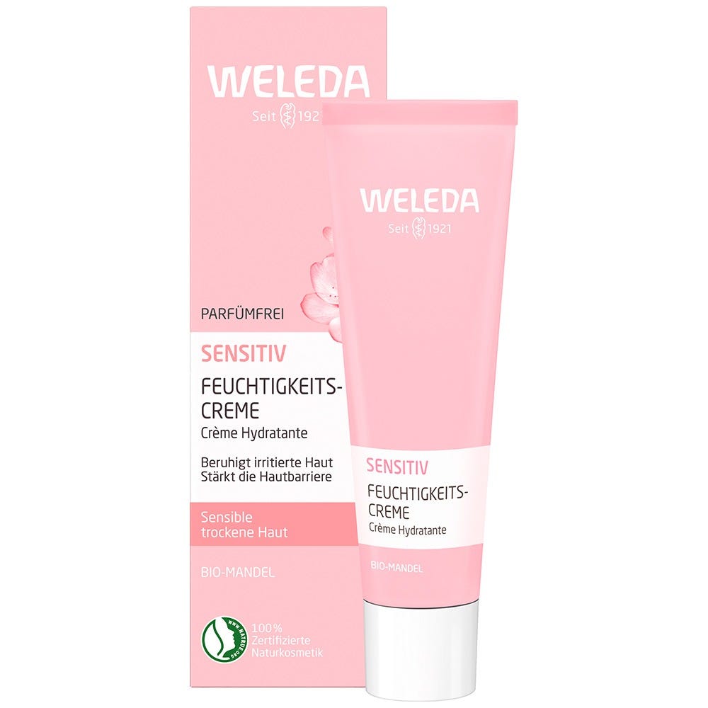 Weleda Sensitiv Feuchtigkeitscreme Mandel 30 ml
