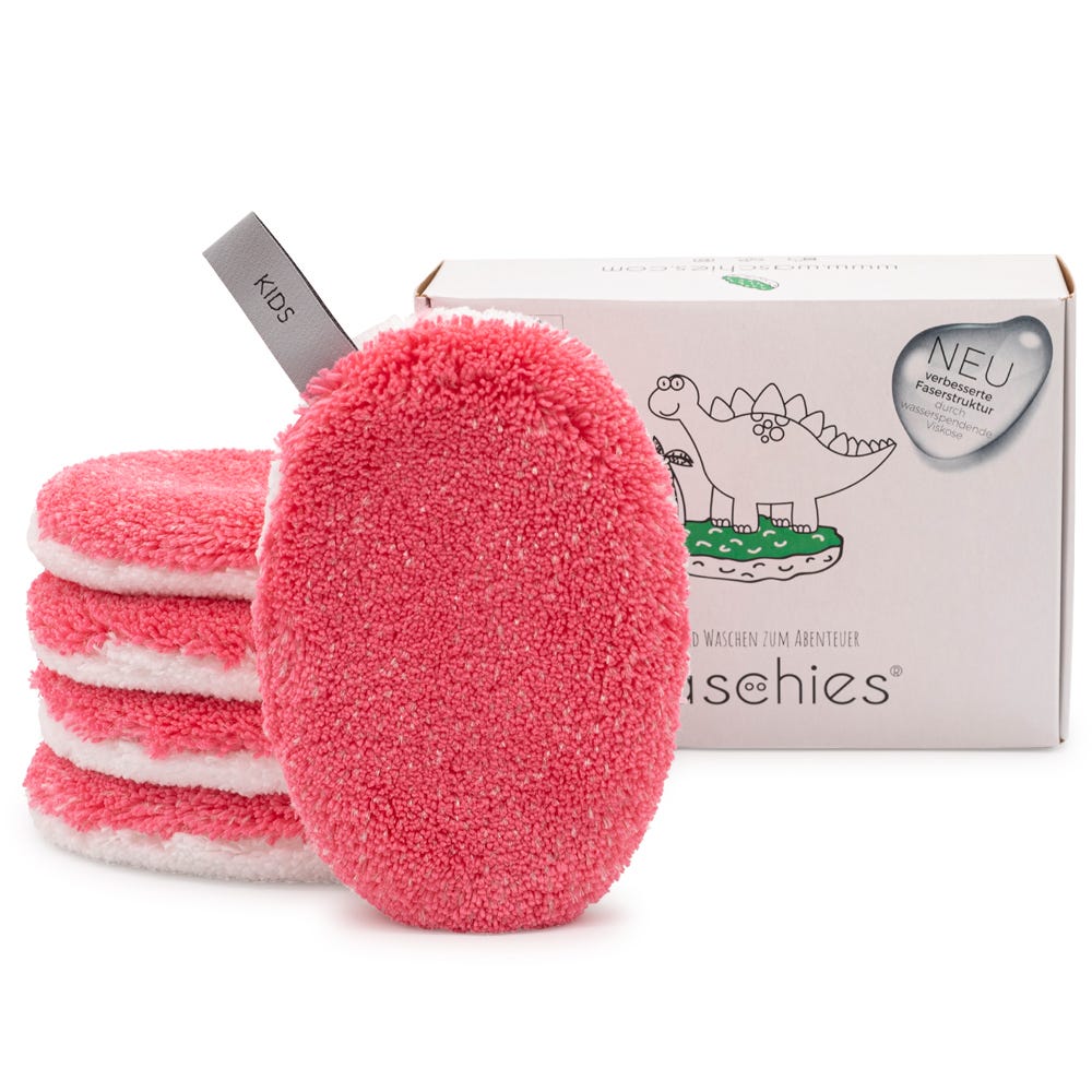 Waschies Baby- & Kinderwaschpads Pink 5er-Set