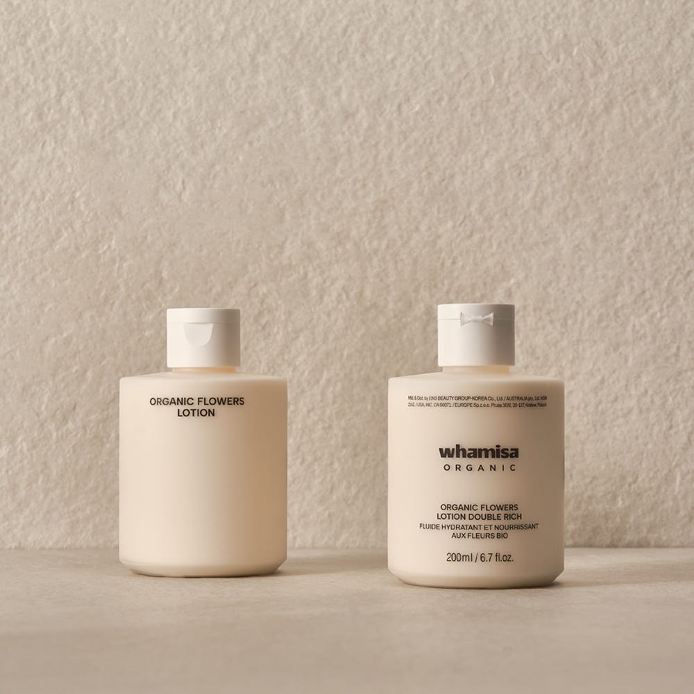 Whamisa Organic Flowers Lotion Double Rich 200 ml