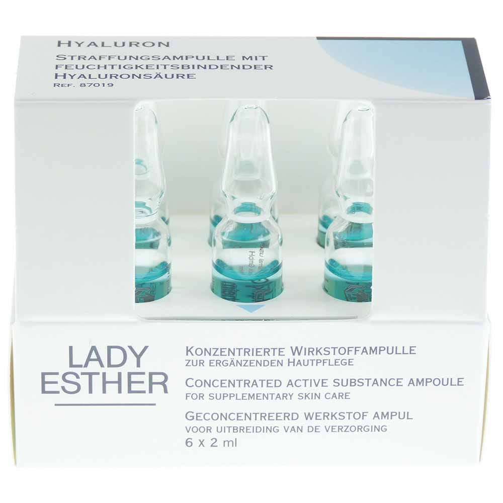 Lady Esther Ampullen Hyaluron 6 x 2 ml