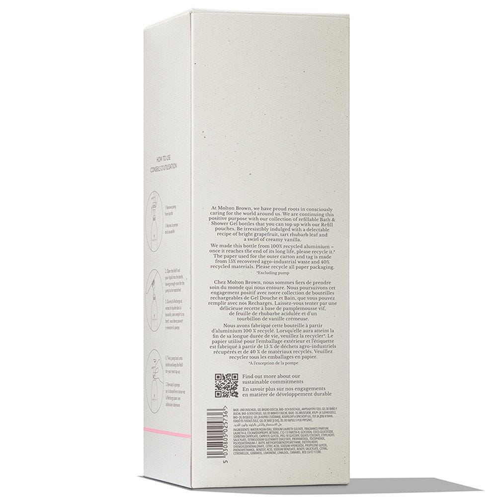 Molton Brown Delicious Rhubarb & Rose Infinite Bottle 400 ml