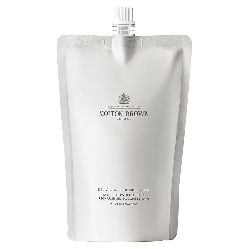 Molton Brown Delicious Rhubarb & Rose Bath & Show Gel Refill 400 ml