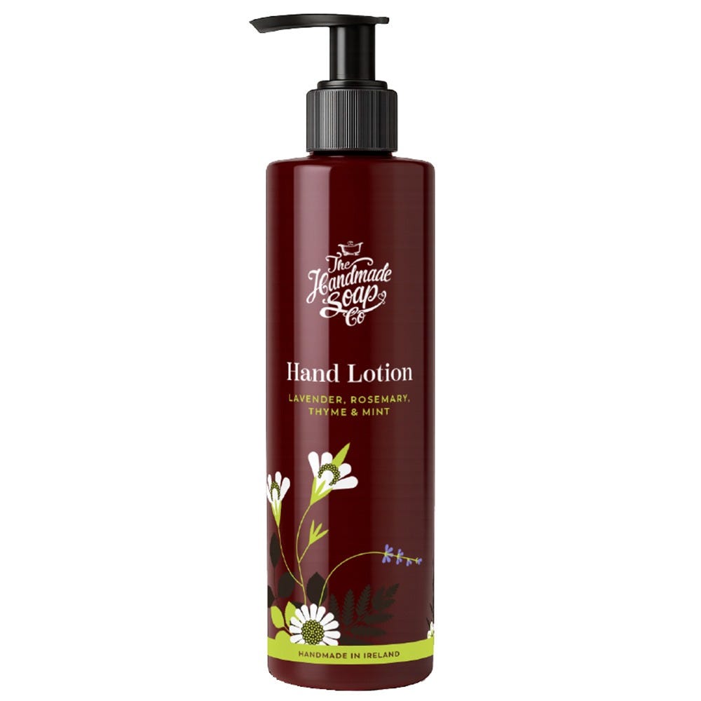The Handmade Soap Handlotion Lavendel, Rosmarin, Thymian, Minze 250 ml