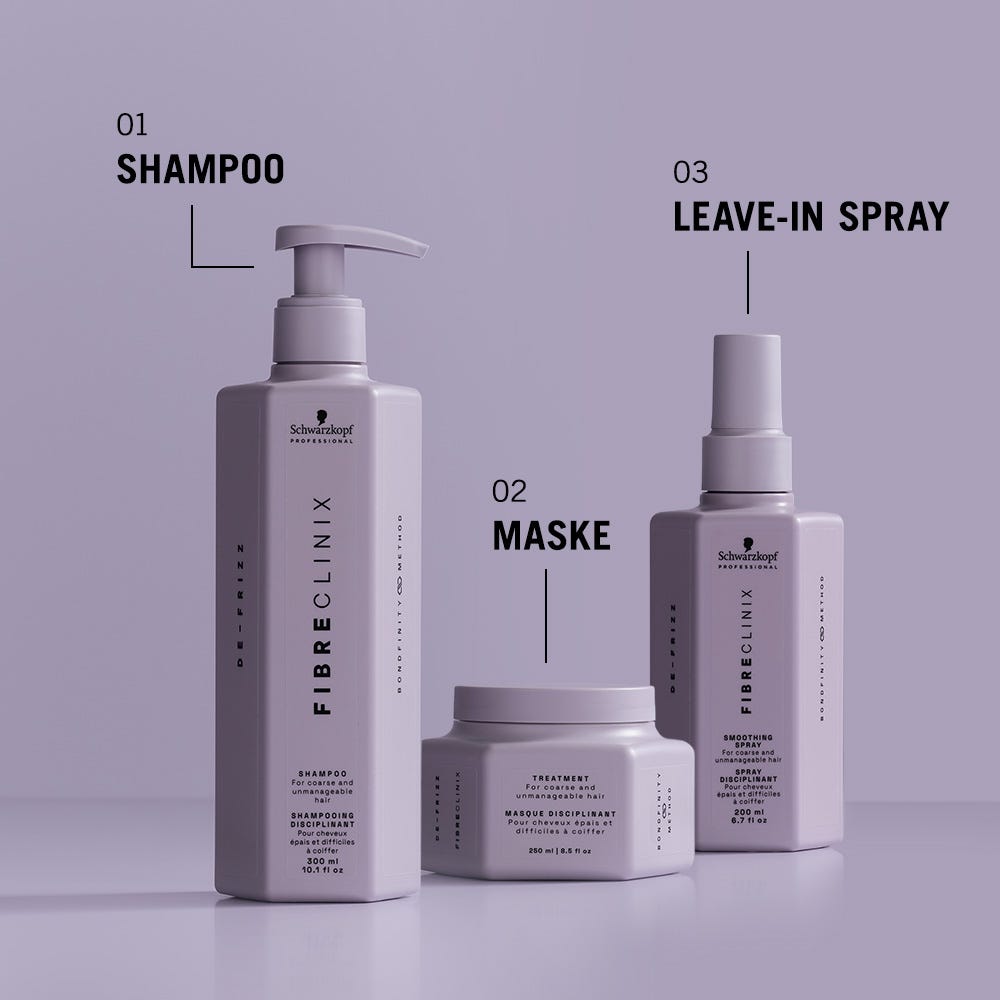 Schwarzkopf Fibre Clinix De-Frizz Treatment 250 ml