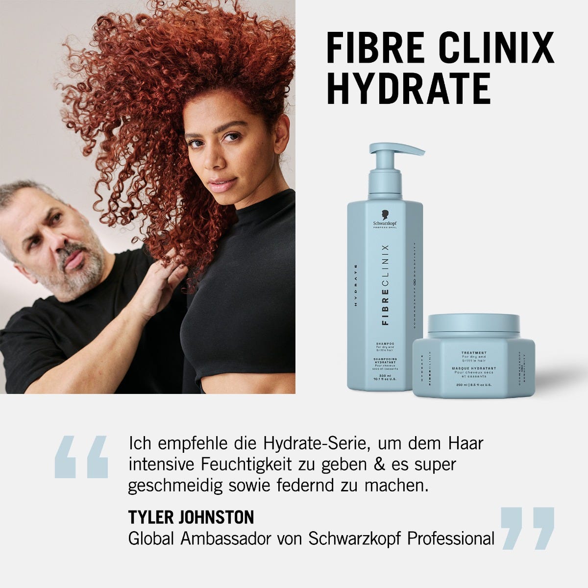 Schwarzkopf Fibre Clinix Hydrate Shampoo 300 ml