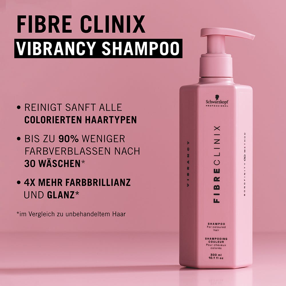Schwarzkopf Fibre Clinix Vibrancy Shampoo 300 ml