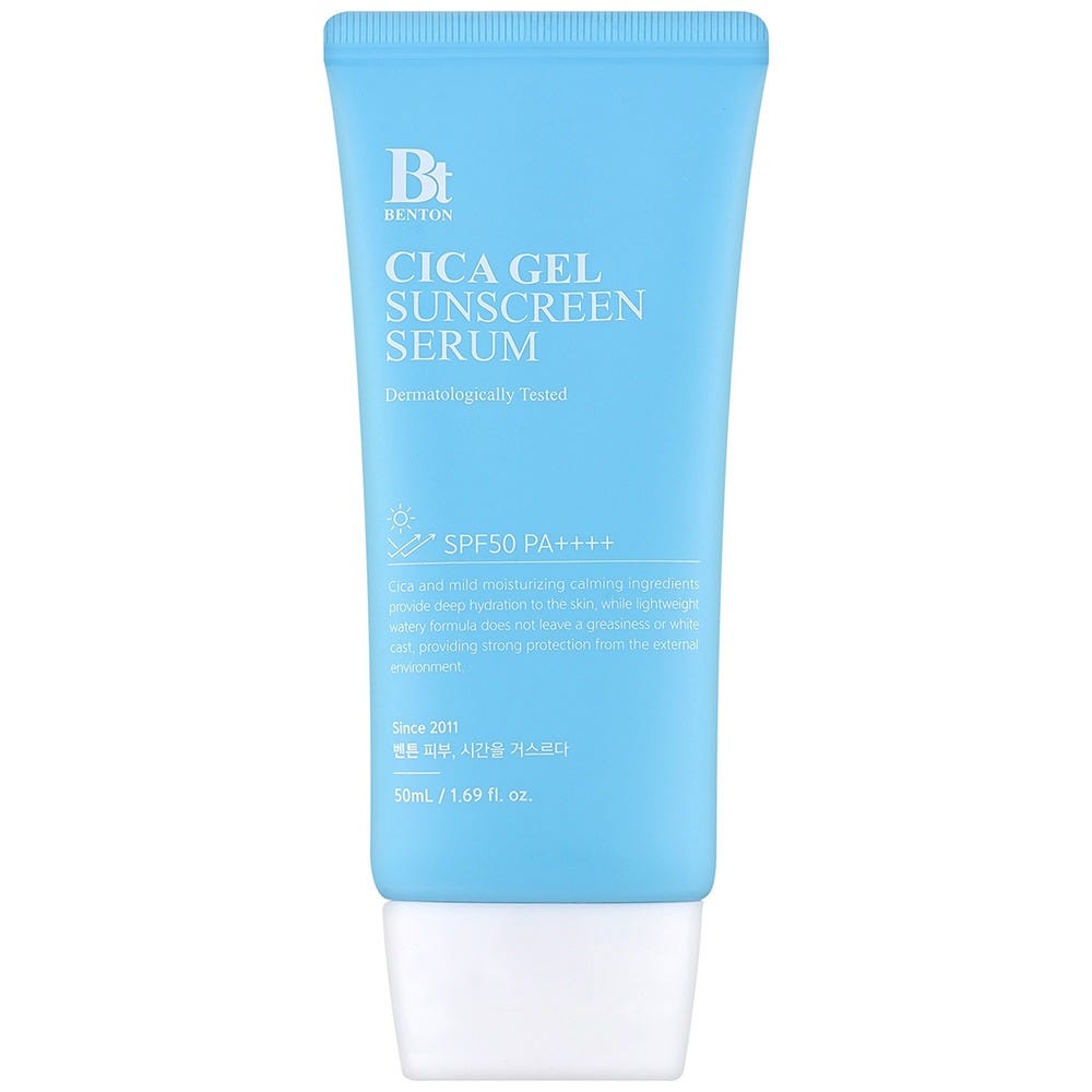 Benton Cica Gel Sunscreen Serum LSF 50 PA++++ 50 ml