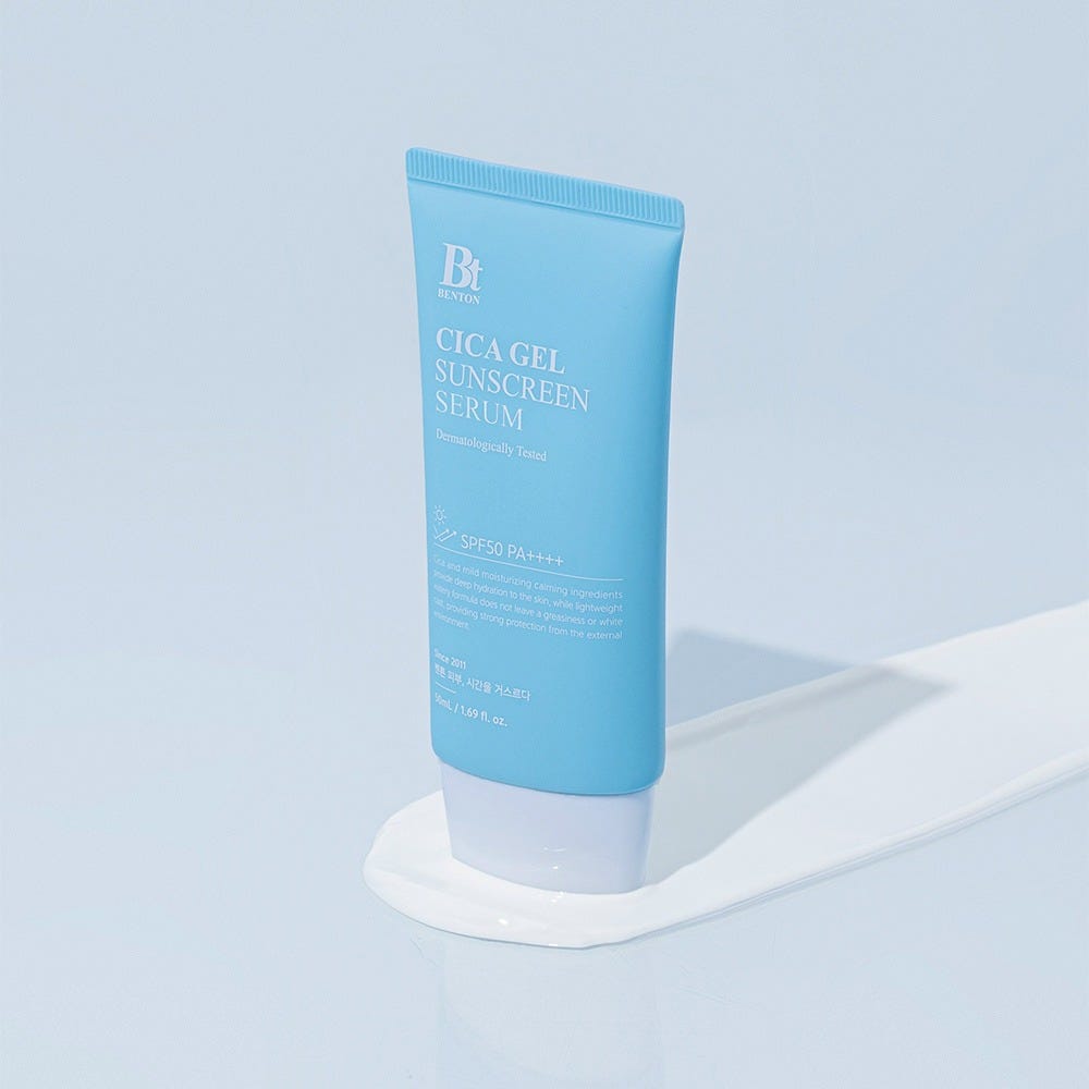Benton Cica Gel Sunscreen Serum LSF 50 PA++++ 50 ml