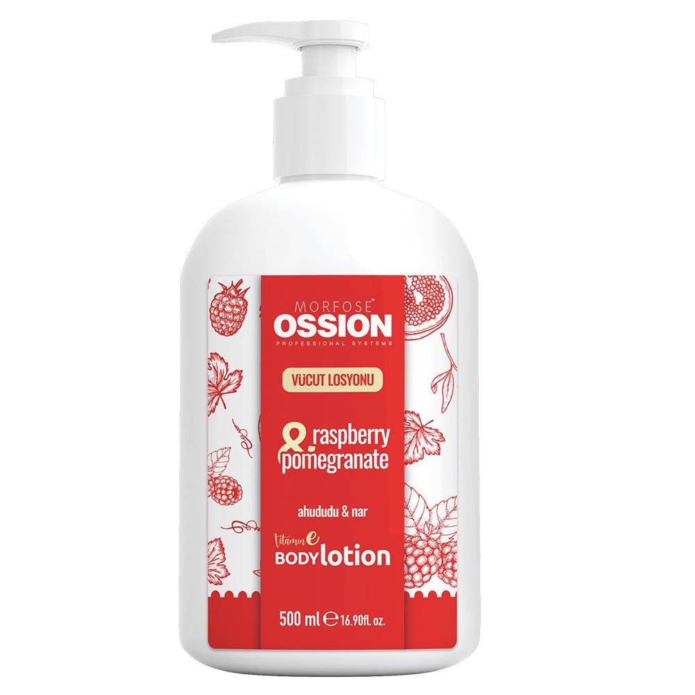 Morfose Ossion Hand & Body Lotion Raspberry Pomegranate 500 ml