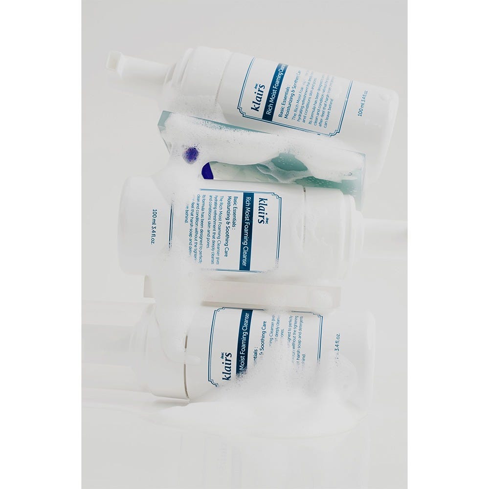 Dear, Klairs Rich Moist Foaming Cleanser 100 ml
