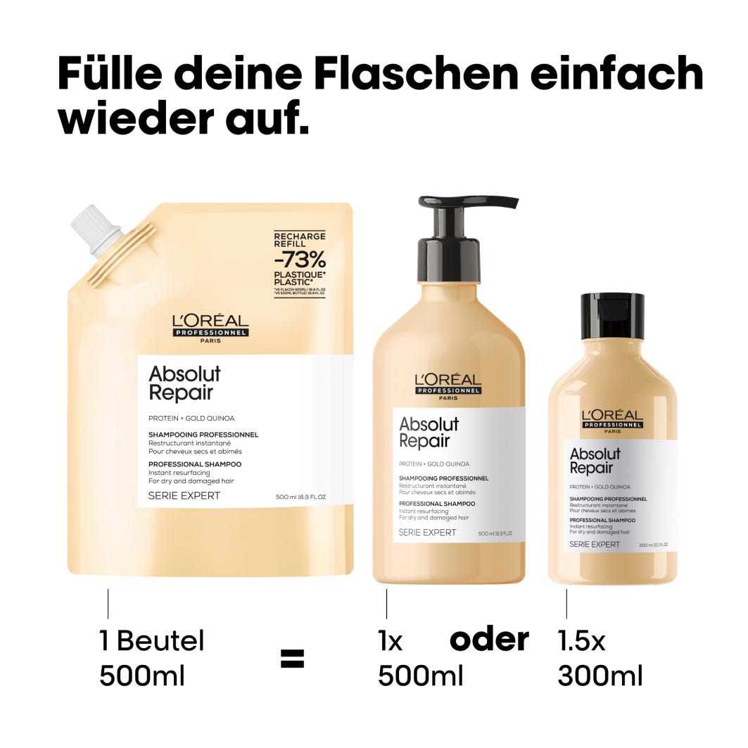 L'Oréal Professionnel Paris Série Expert Absolut Repair Shampoo Refill 500 ml