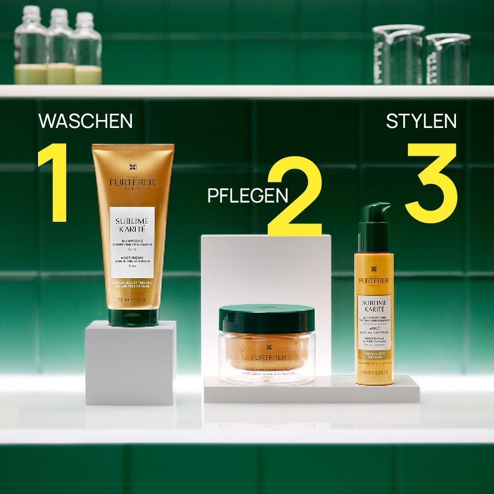 René Furterer Sublime Karité Feuchtigkeitsspendende Haarmaske 200 ml