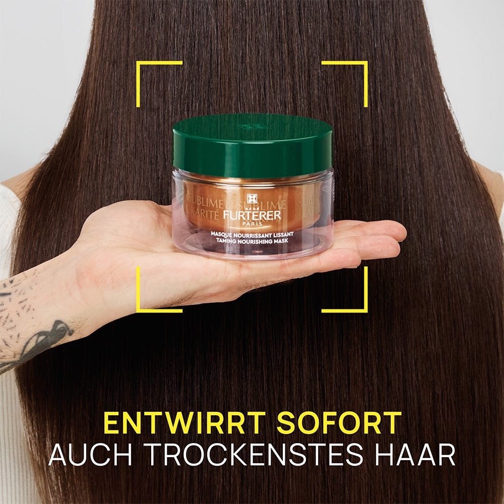 René Furterer Sublime Karité Nährende glättende Haarmaske 100 ml