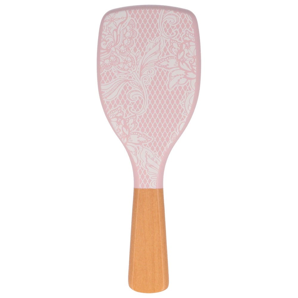 Solida Mini Paddle Brush Rosa Spitze Print