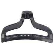 Solida Haarklammer 9,5 cm schwarz shiny