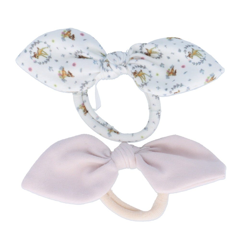 PARSA Beauty Zopfhalter Bambi mit Schleife 2 Stück