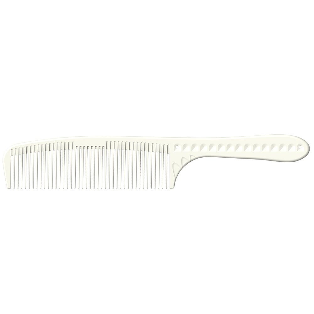JRL Professional Barbering Comb 7.6" white