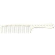 JRL Professional Barbering Comb 7.6" white
