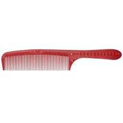 JRL Professional Barbering Comb 7.6" red