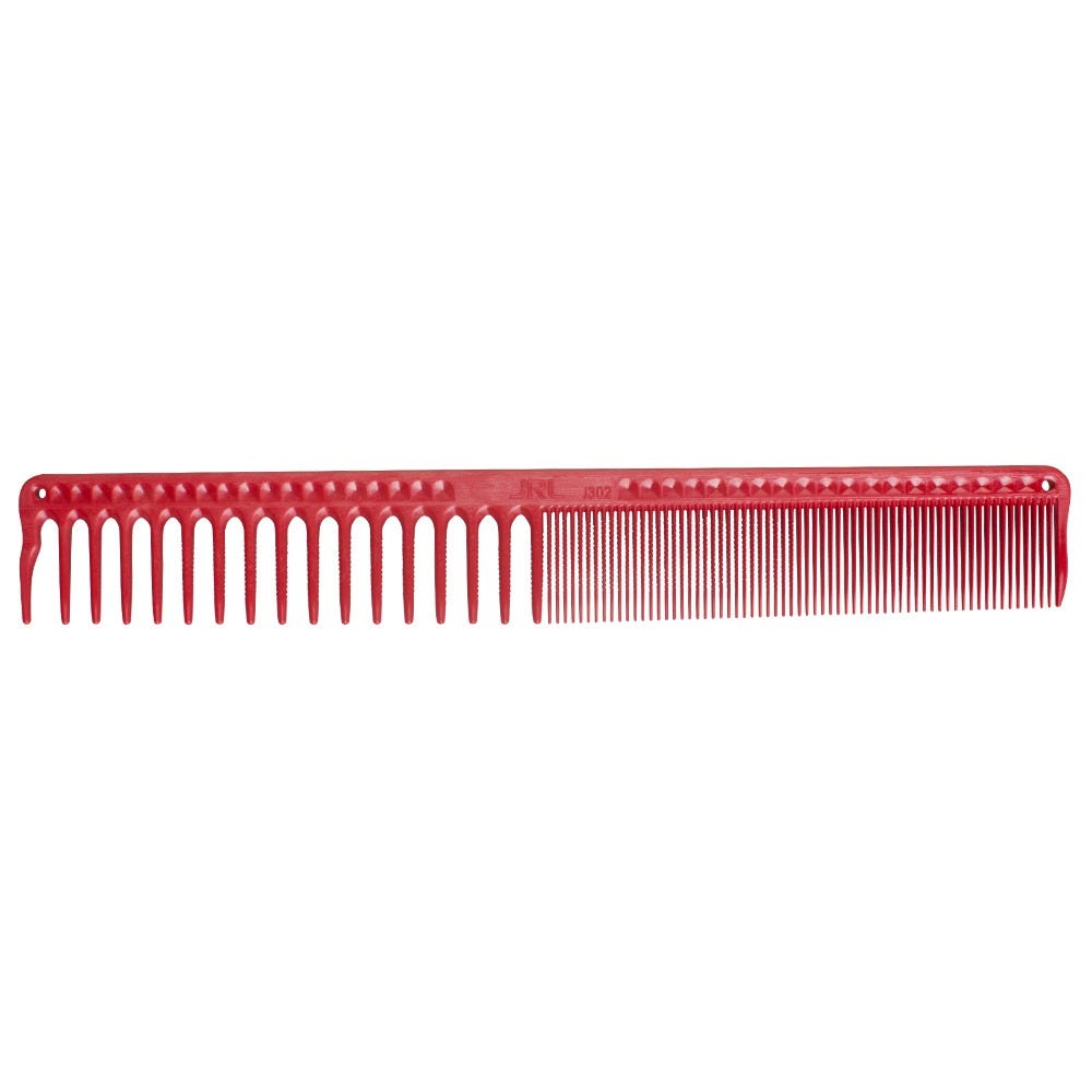 JRL Professional Cutting Comb 7.3" red