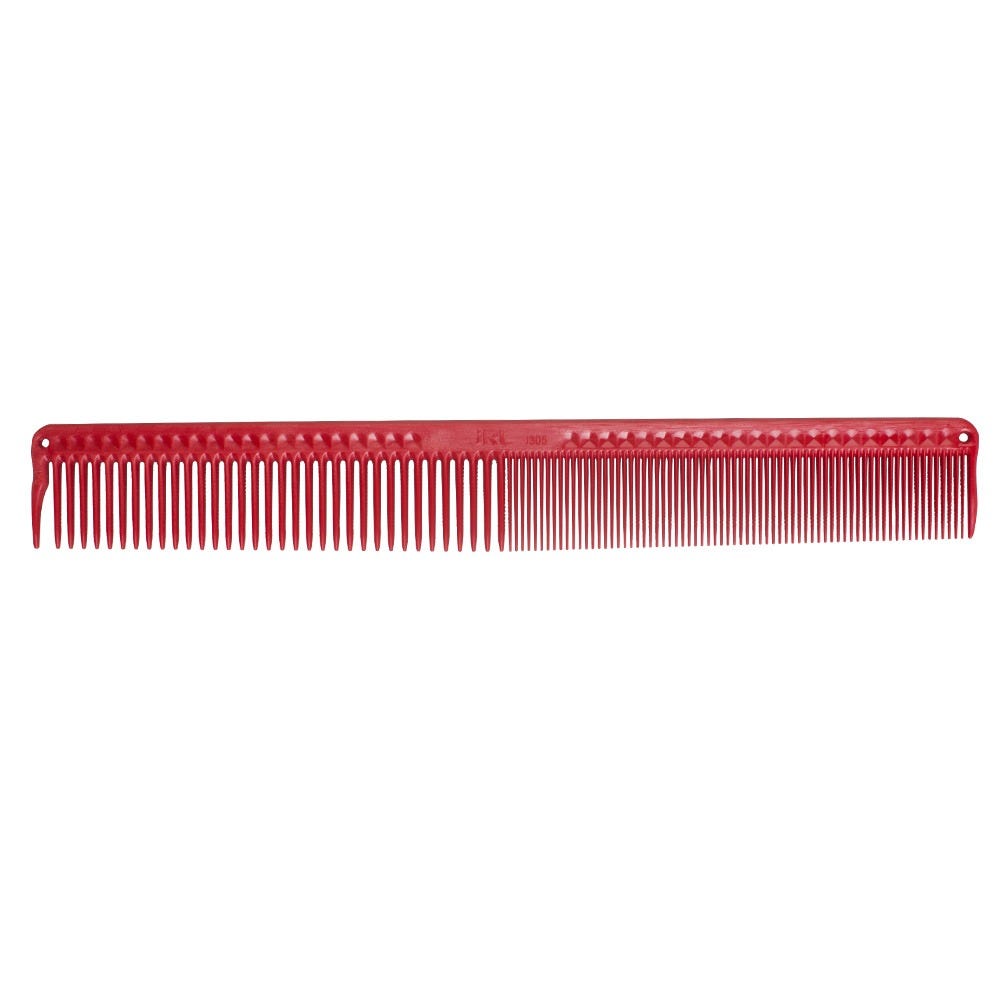 JRL Professional Precise Cutting Comb 8.6" red