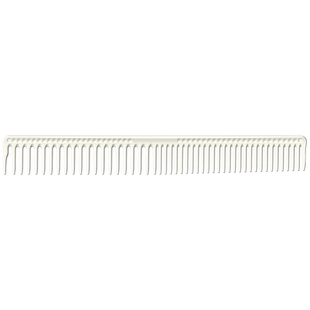 JRL Professional Long Round Tooth Cutting Comb 9" white